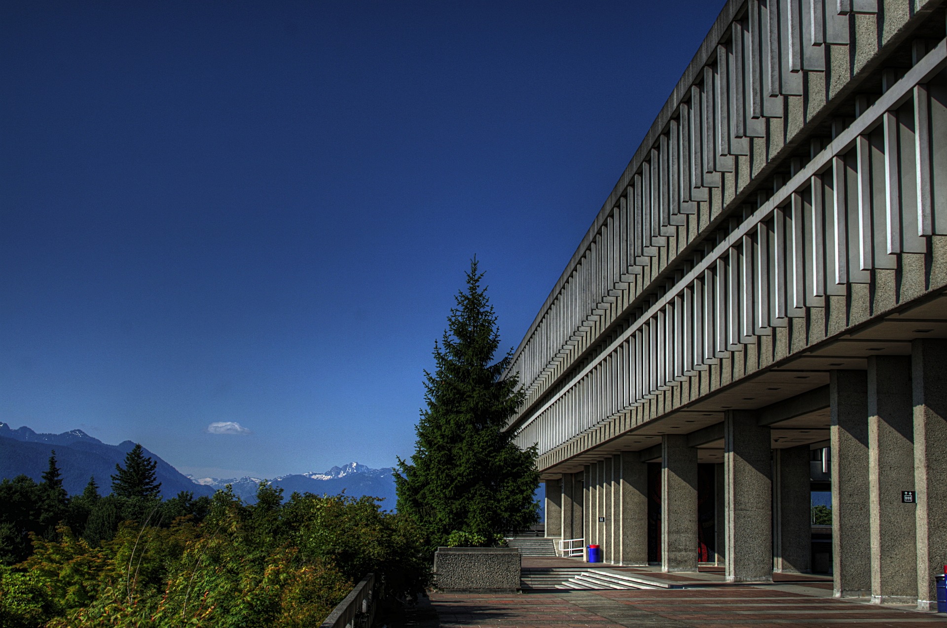 View from SFU's Burnaby Campus